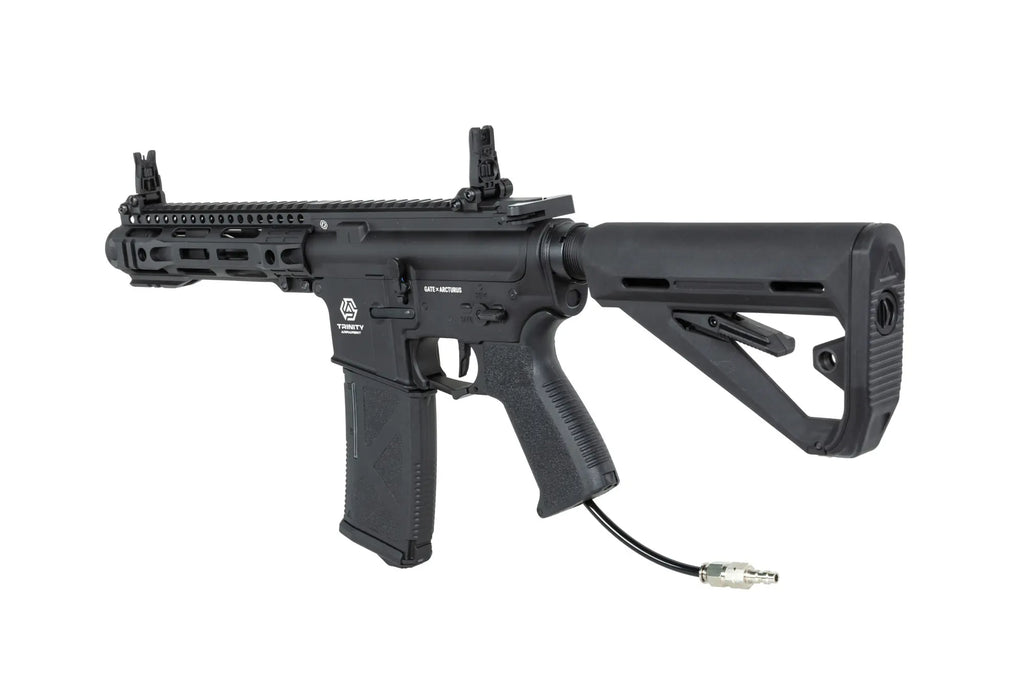airsoft GATE x ARCTURUS Trinity Armament Alpha SBR 7.9'' HPA PULSAR D &amp; TITAN II Bluetooth® training carbine