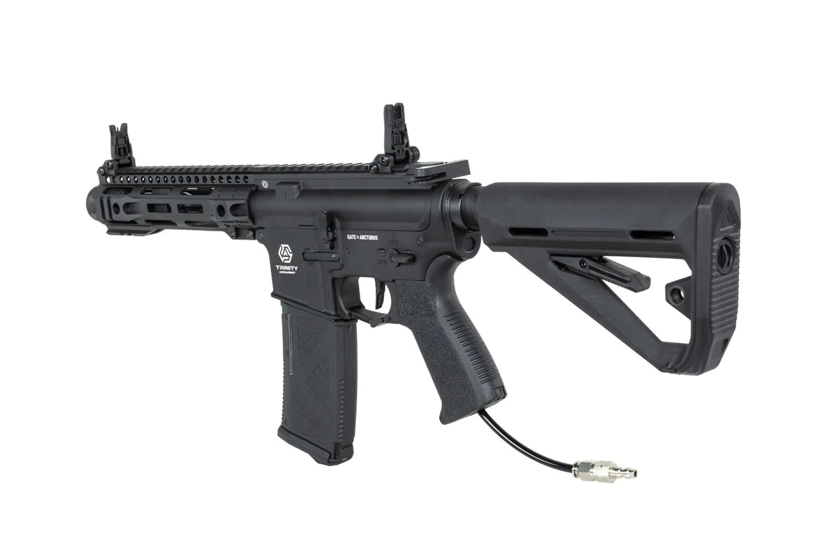 airsoft GATE x ARCTURUS Trinity Armament Alpha SBR 7.9'' HPA PULSAR D &amp; TITAN II Bluetooth® training carbine