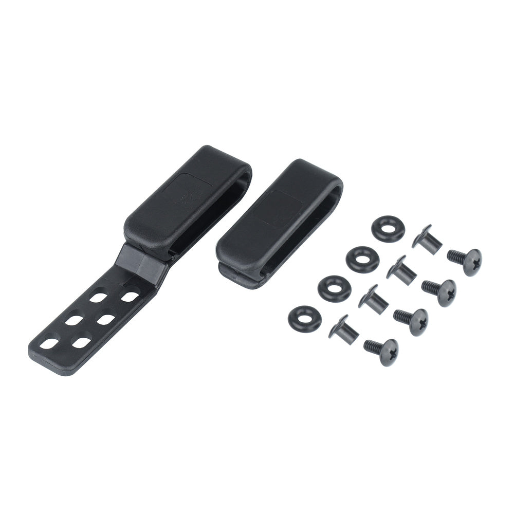 Bravo Concealment - IWB Belt Clips for type Torsion/DOS Holsters - Polymer - Black