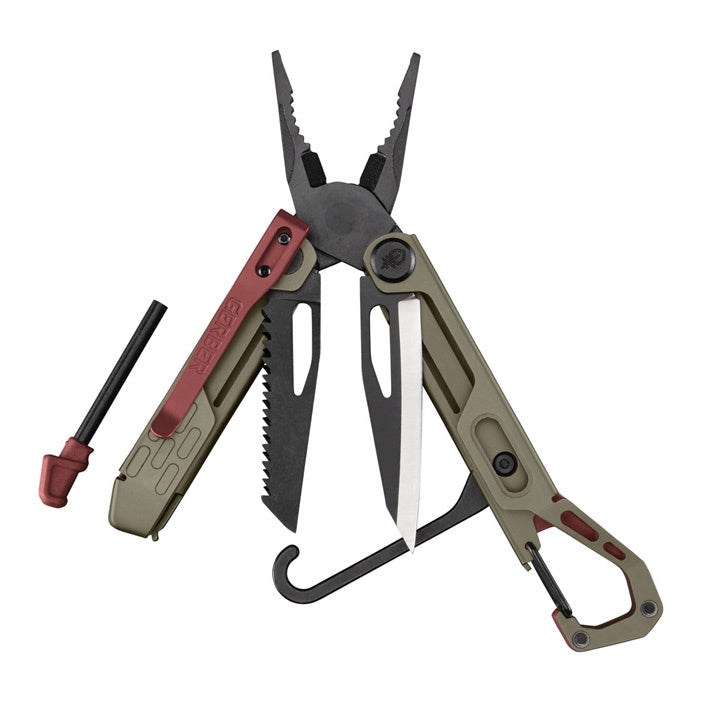 Gerber - Multitool Stakeout Spark - 10 tools - Coyote Brown - 1070226