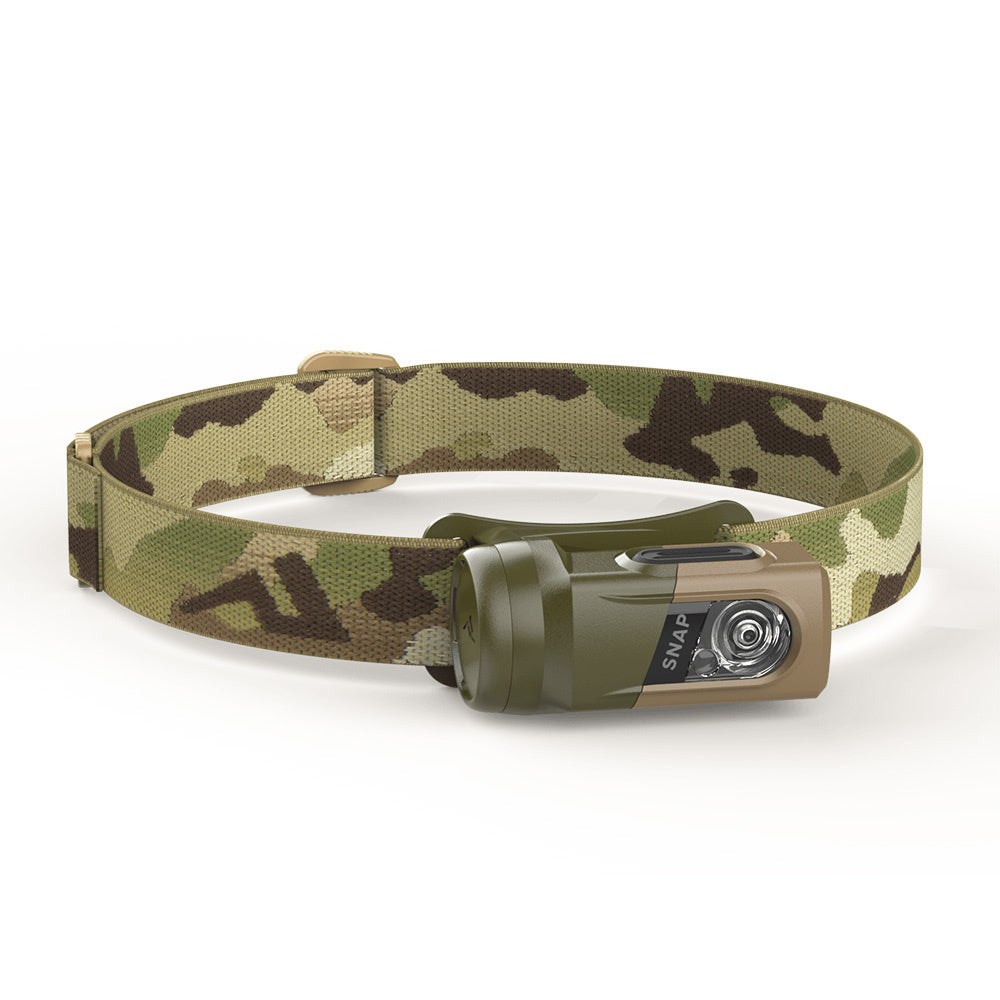 Princeton Tec - Headlamp Flashlight - LED Snap 450 RW Solo - MultiCam - SNSOLO23-MC
