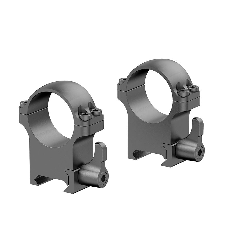 Vector Optics - Mounting Ring X-ACCU - Medium - 30 mm - Weaver - Black - XASR-SQ12