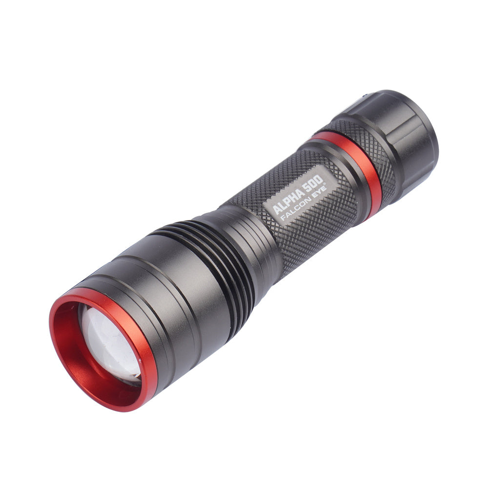 Falcon Eye - Handheld Flashlight Alpha 500 - Strobe - Focus - 500 lm - Black - FHH0121