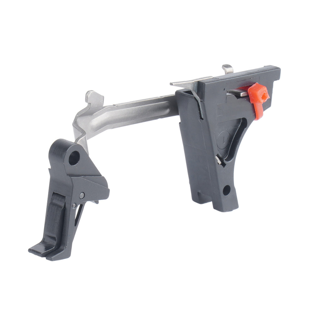 CMC Triggers - Drop-in Trigger for Glock G17/G19/G26/G34 9 mm Gen3 Housing - Flat - Black - 71501