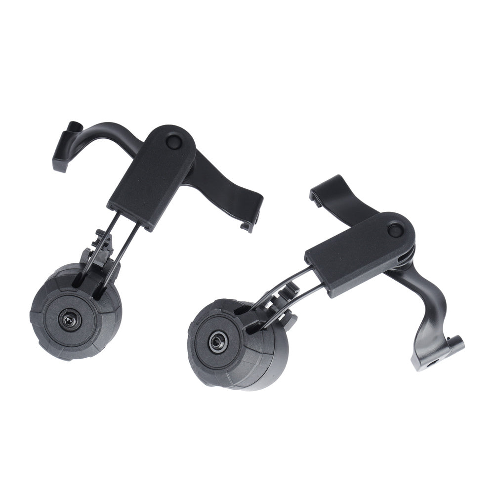 Earmor - Helmet Adapters for M32 Mark4 Hearing Protectors - Black - M19C MARK4