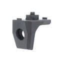 Kruk - Handstop Grip for M-LOK Rail with Hole for QD Suspension - Aluminum - Black - CRC9041