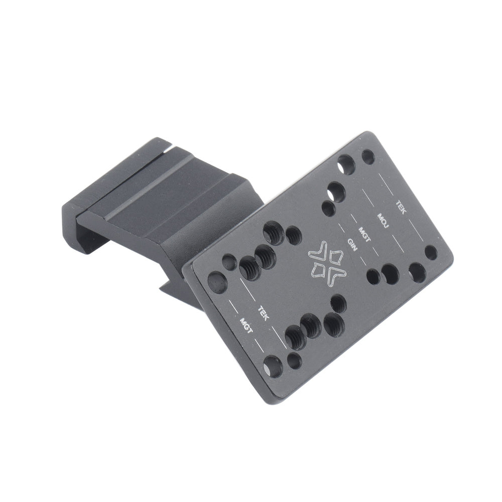 Vector Optics - Picatinny 45° Rail Mount for Pistol Collimators - Black - SCFRM-29