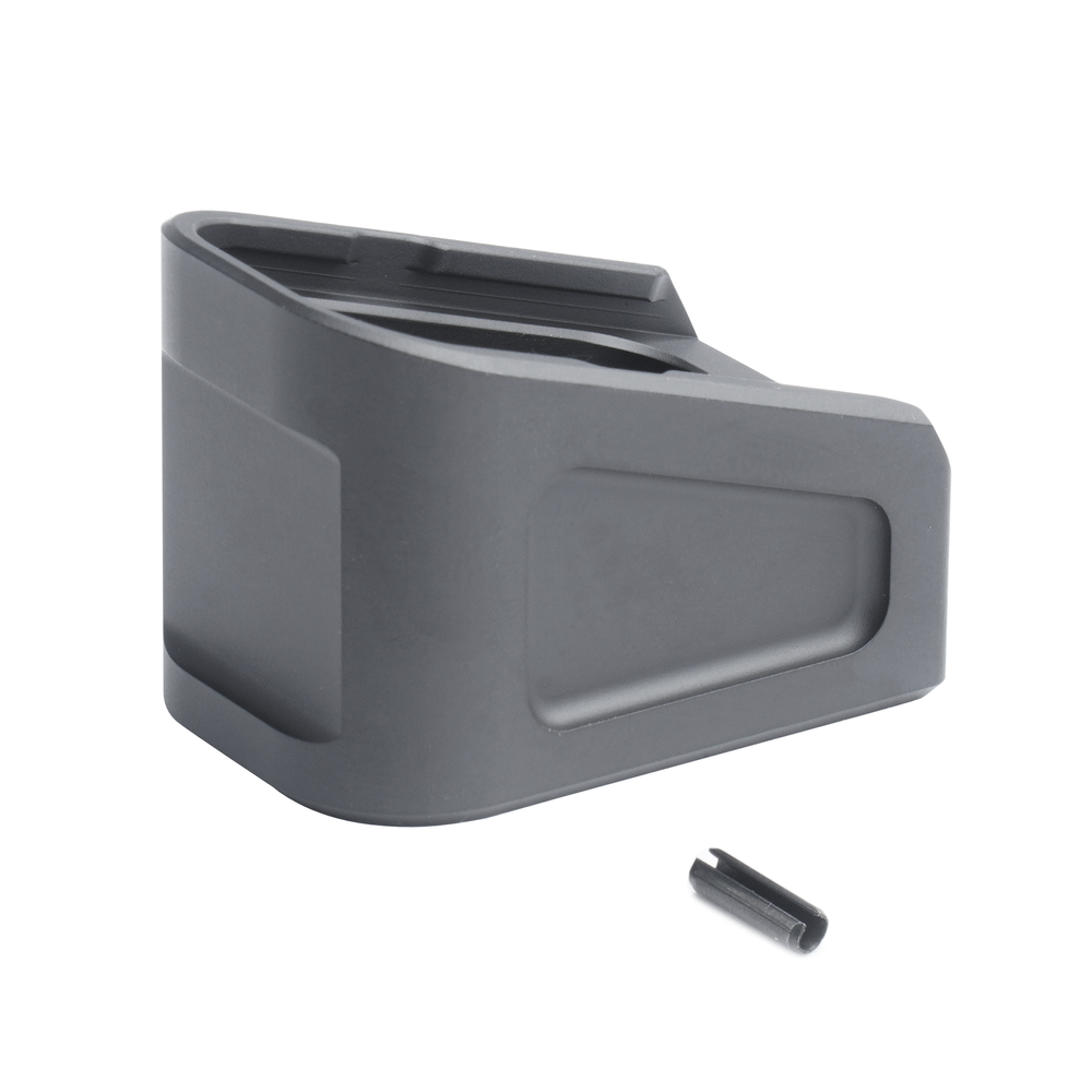 FTCS - Enlarged Magazine Foot for Glock 17 - +3 rounds - Graphite Black H-146 - FTCS Nr. 33