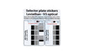 Jefftron Leviathan V3 Optical ETU selector sticker set