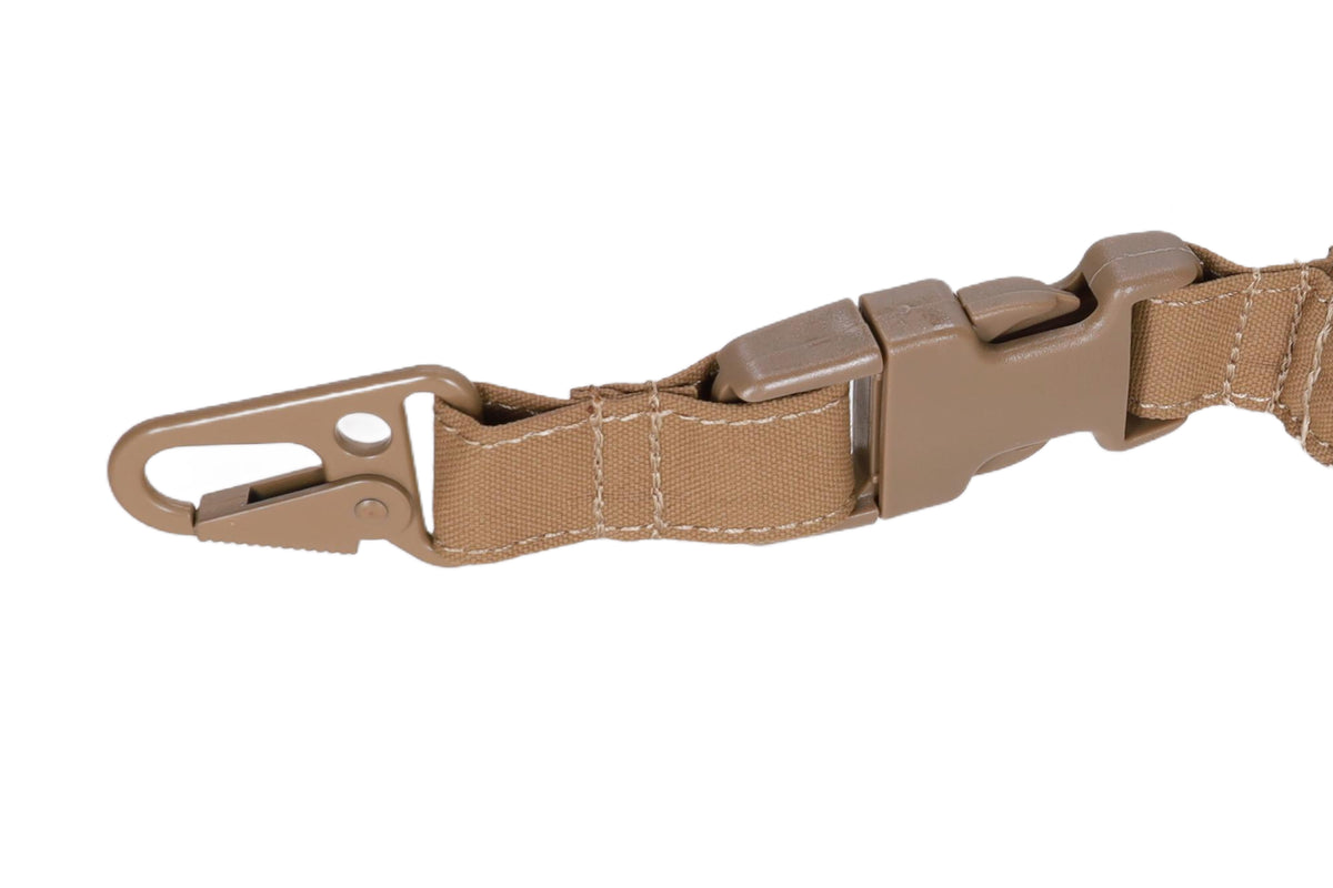 1-punktowy pas nośny SATAC Bungee typ 2 Coyote Brown