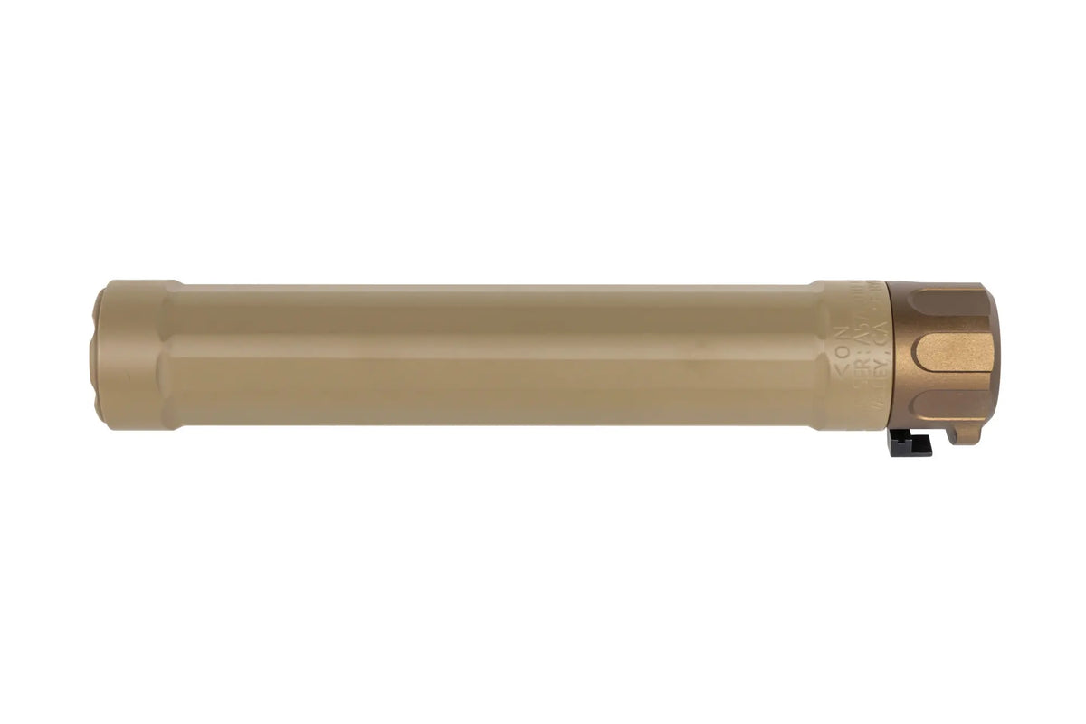 5KU sound suppressor with QD mount for MP5 type replicas (VFC/TM) 5KU-312 Tan
