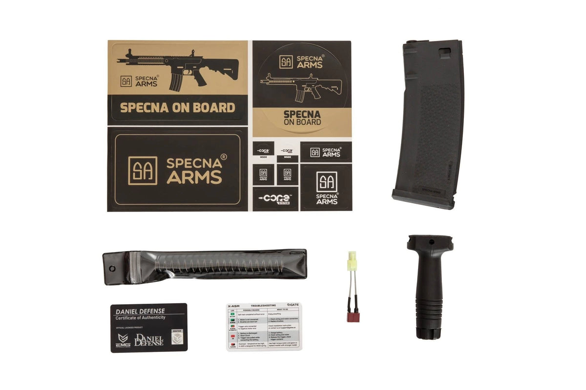 Daniel Defense® MK18 SA-C19 CORE™ X-ASR™ Carbine Replica - Black