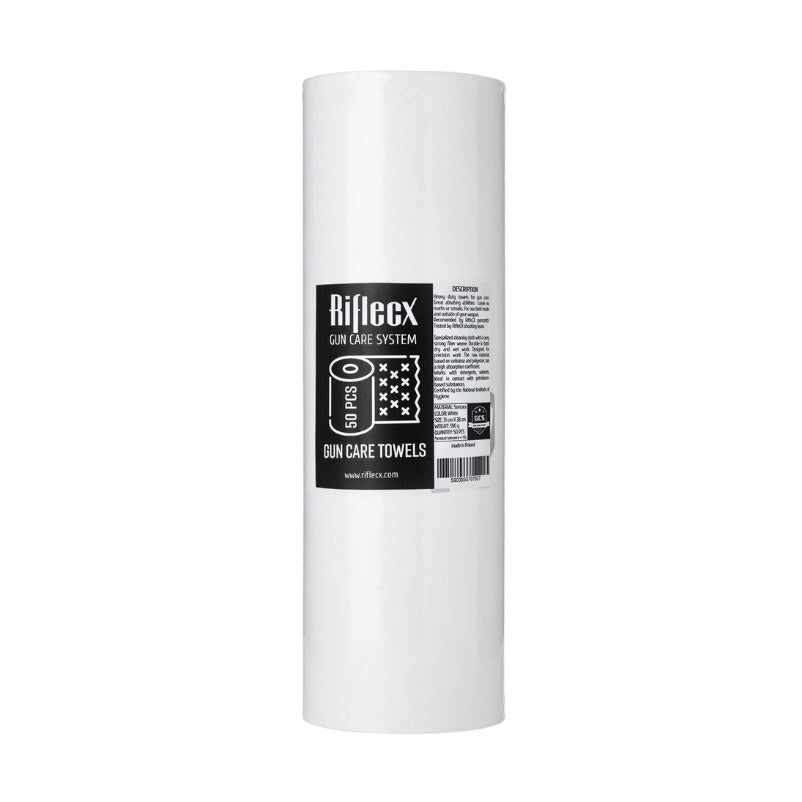 RifleCX - Gun Care Towels - Sontara - 31 x 38 cm - 50 pieces - 70732