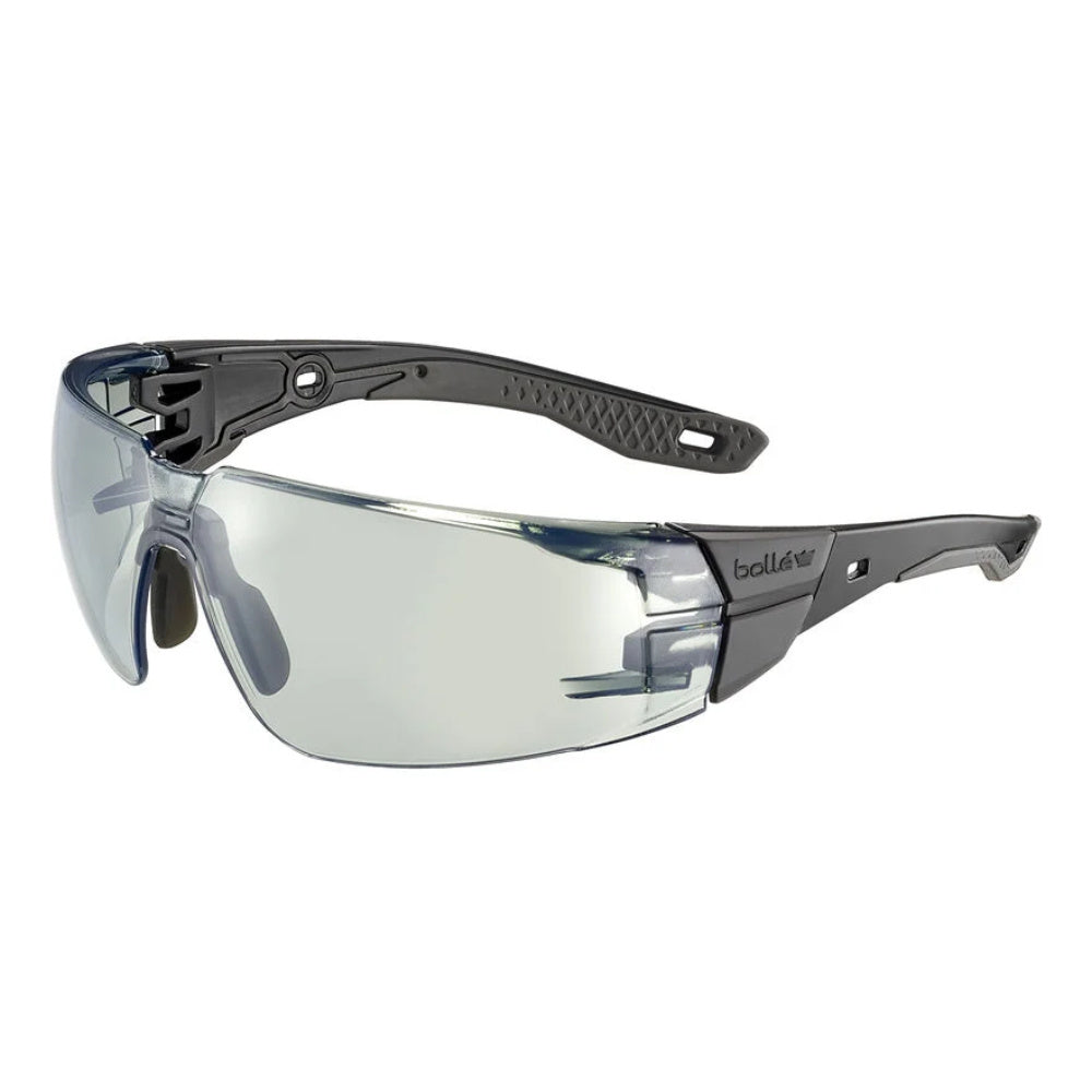 Bolle Safety - Safety Glasses RUSH+ 2.0 - EN ISO 16321-1 - Platinum - Welding 1.7 Grey - RUSPMN80E