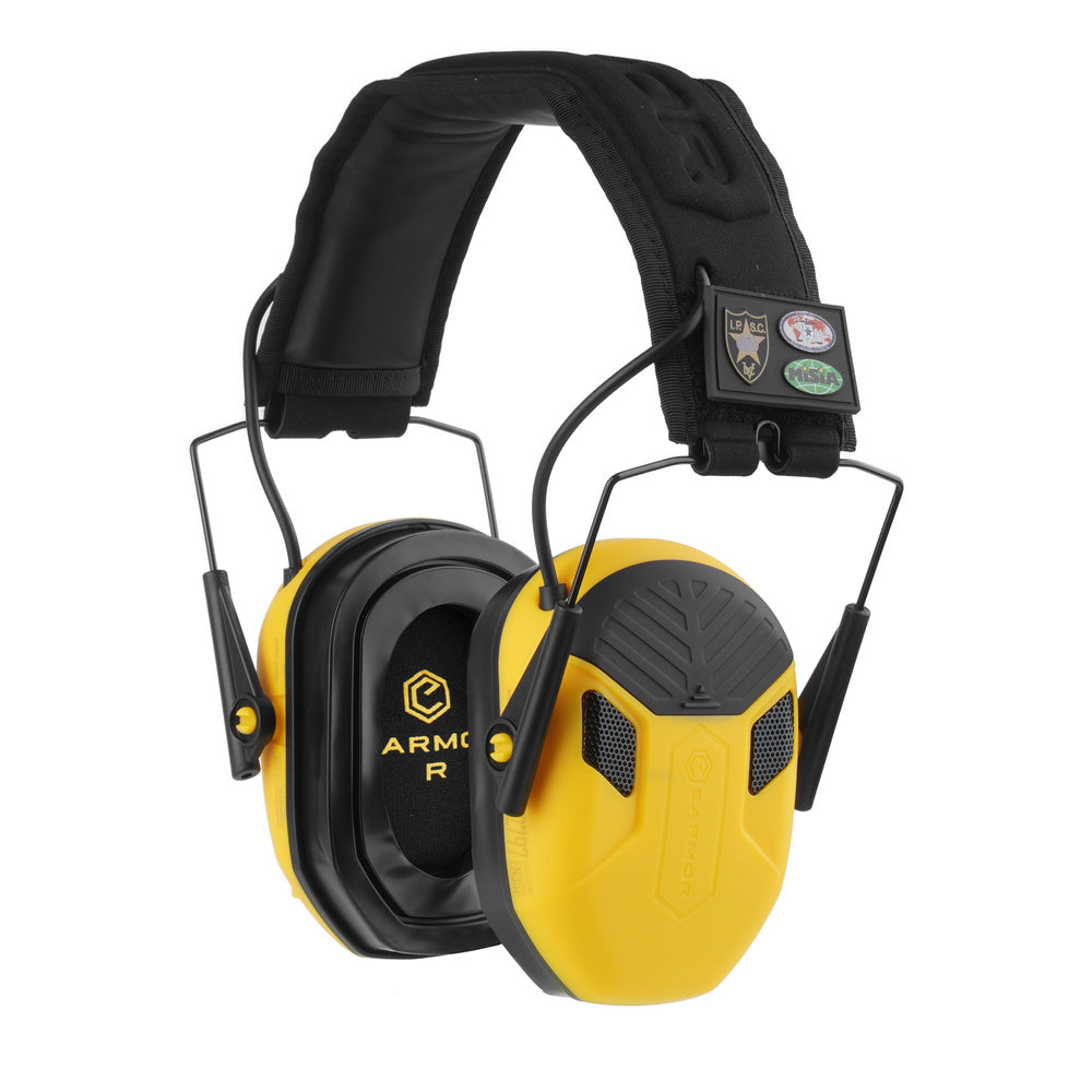 Earmor - Active hearing protectors M300X - IPSC Licensed Yellow - M300X-YE
