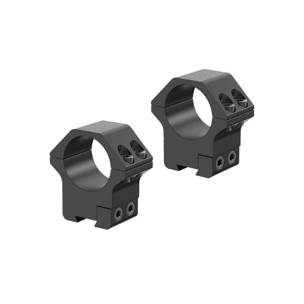 VictOptics - Two-Piece Mount for Scope 25.4 mm Medium - Dovetail - Black - VIMD-02