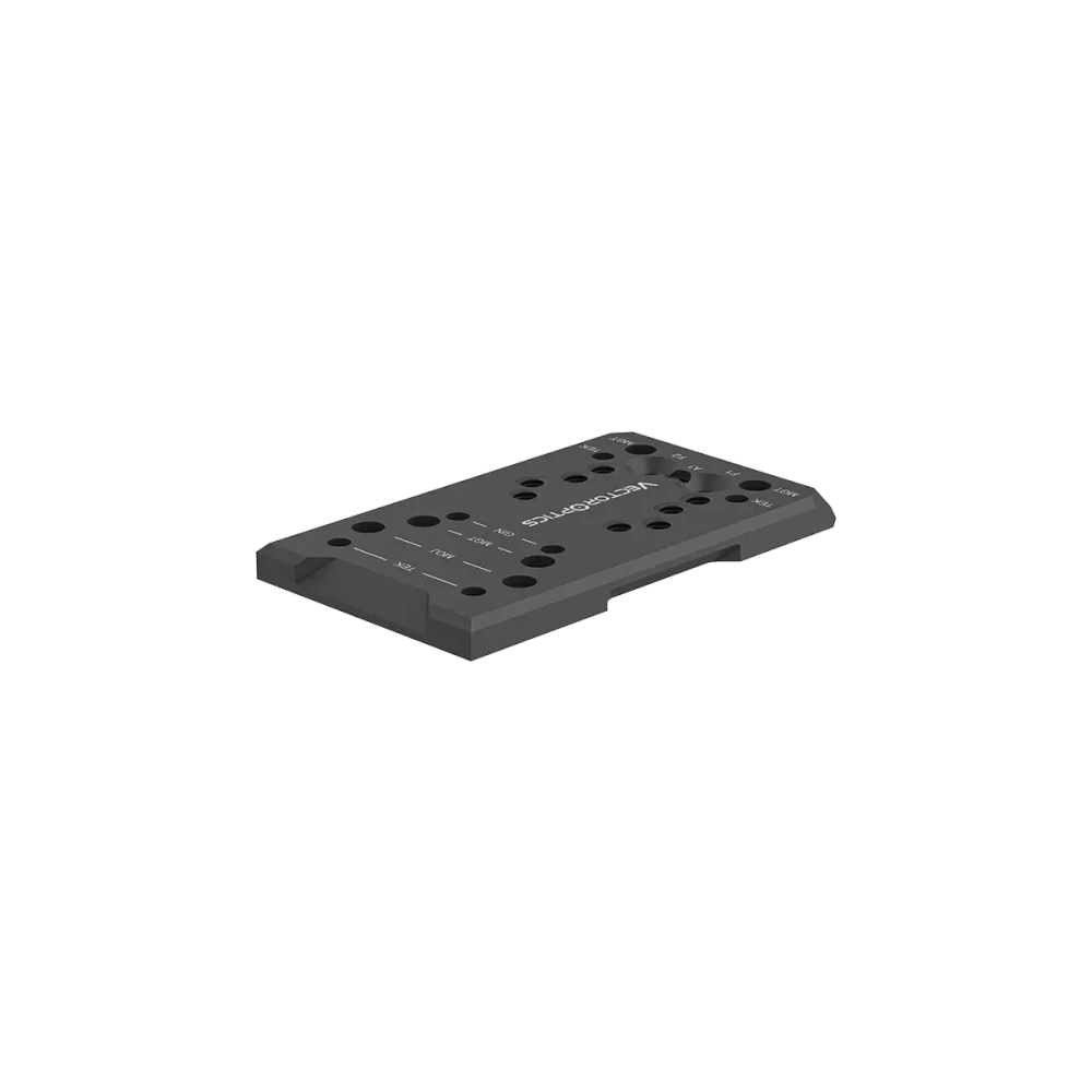 Vector Optics - Adapter Mount MOJ/MGT/TEK/GIN for Glock OR - Black - SCFRM-GK11