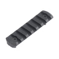 DLG Tactical - Picatinny Polymer Rail Mounted on M-LOK - 7 slots - Black - DLG-111