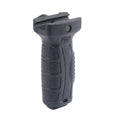 DLG Tactical - Foregrip Streaked Picatinny Hard - Black - DLG-163