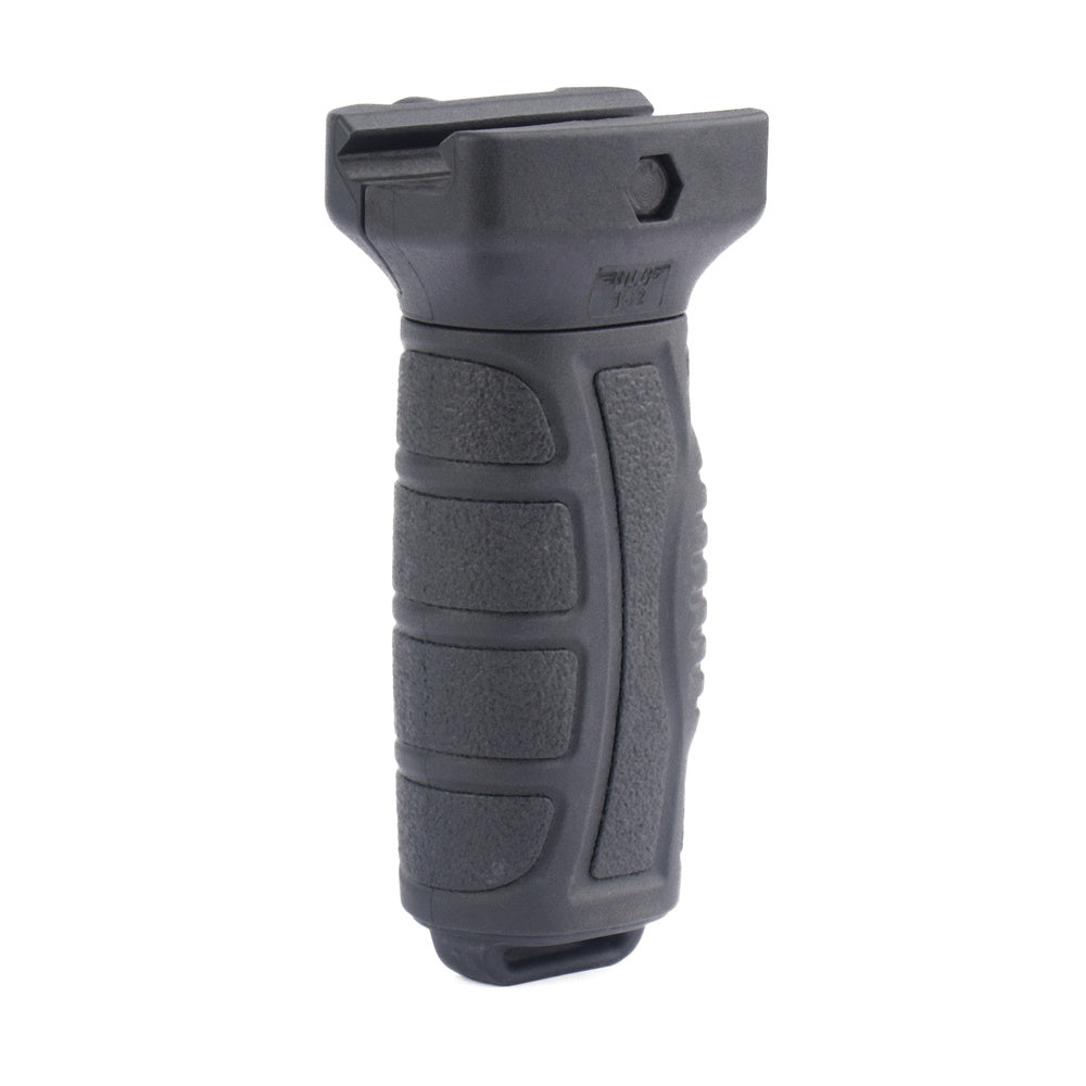DLG Tactical - Foregrip Streaked Picatinny Rubberized - Black - DLG-162