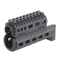 DLG Tactical - Handguard with Gas Tube Cover for AKSU - Picatinny - M-LOK - Polymer - Black - DLG-122-BLK