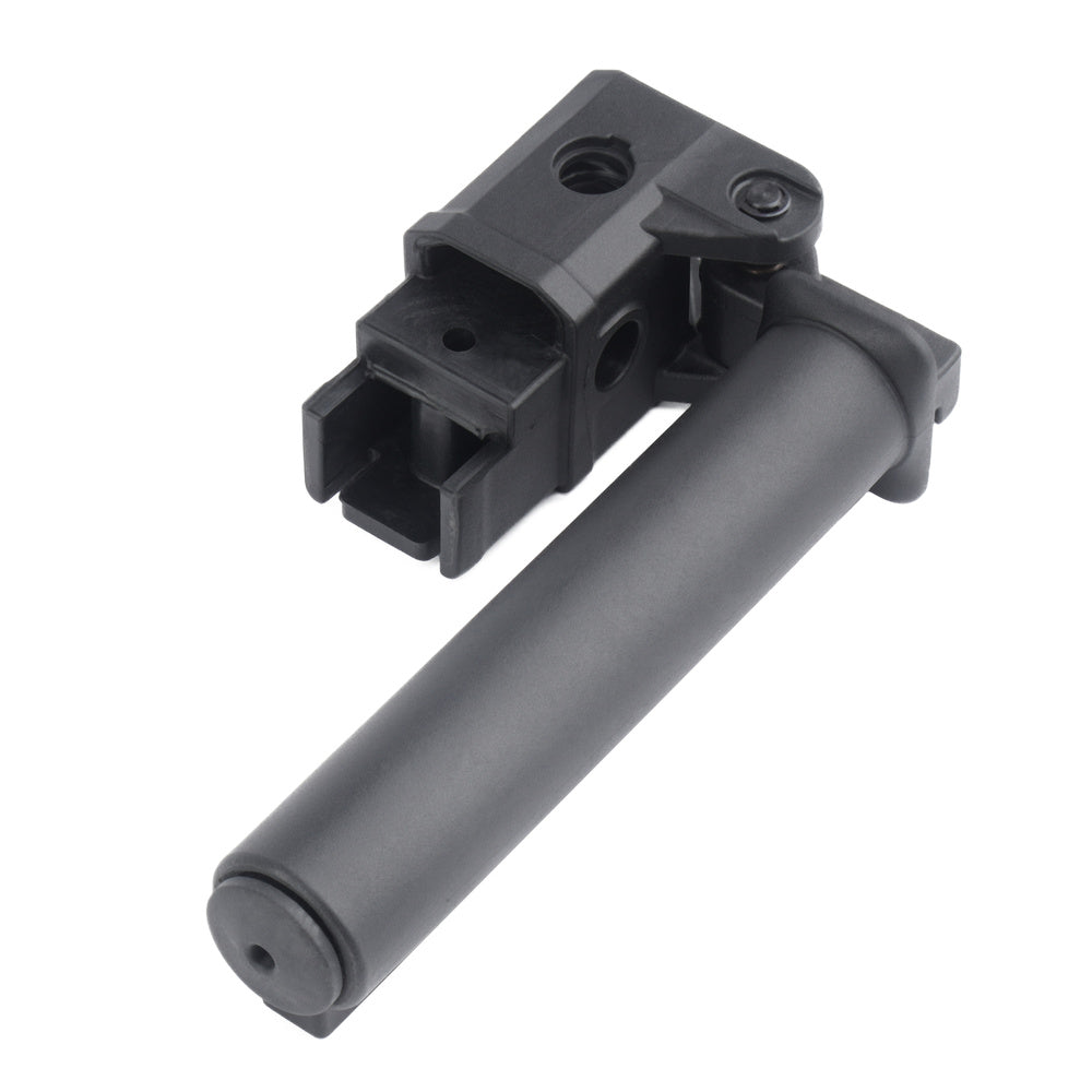 DLG Tactical - Buttstock Adapter for AK-47 and AK-74 - Folding - Polymer - Mil-Spec - Black - DLG-147-BLK