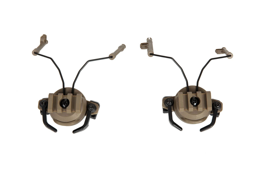 Headset mounting for EX type helmets (19-21mm) - Tan