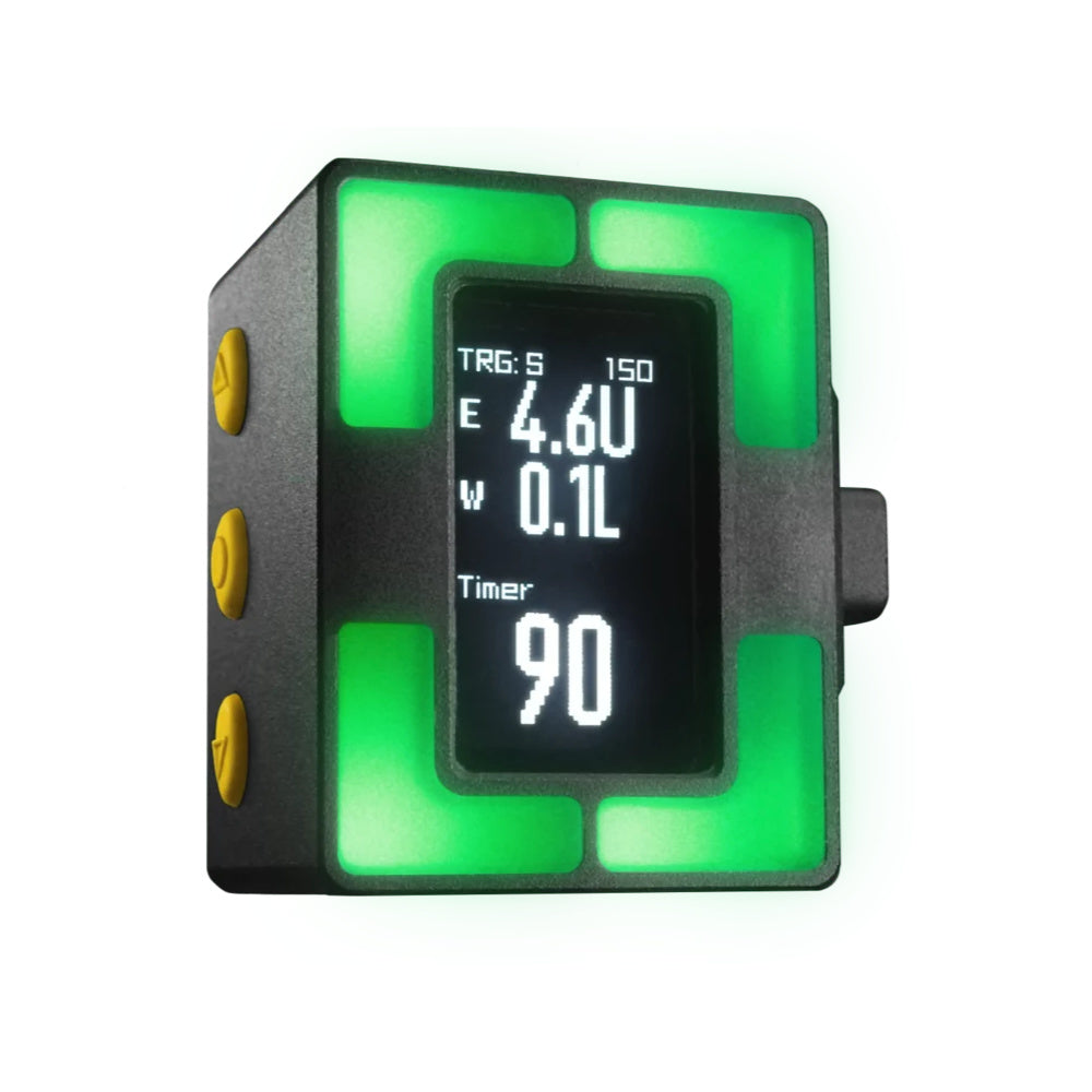 Shooters Global - SG Pulse Pro LED+LCD Electronic Level - Picatinny + M-LOK - Black