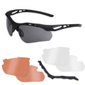 Swiss Eye - Ballistic Goggles Attac - Interchangeable Visors - Black - 40391