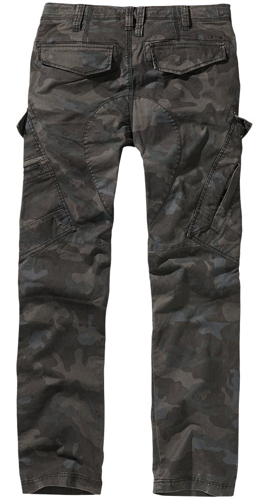 Brandit Adven Slim Fit Dark Camo Trousers