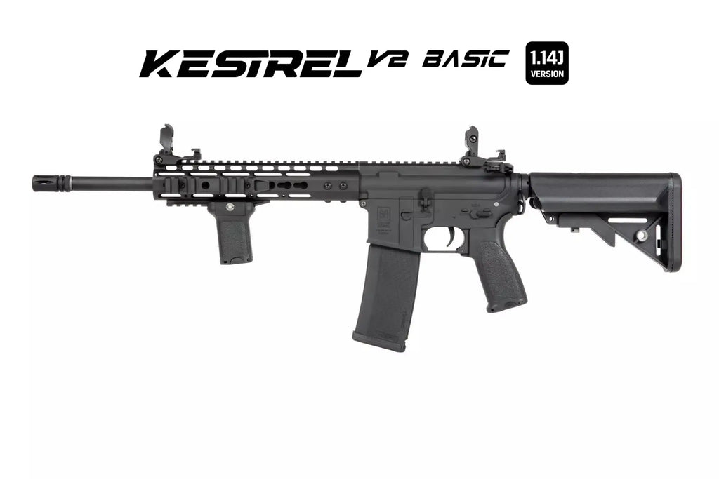 Specna Arms SA-E09 EDGE™ Kestrel™ ETU 1.14 J airsoft rifle Black
