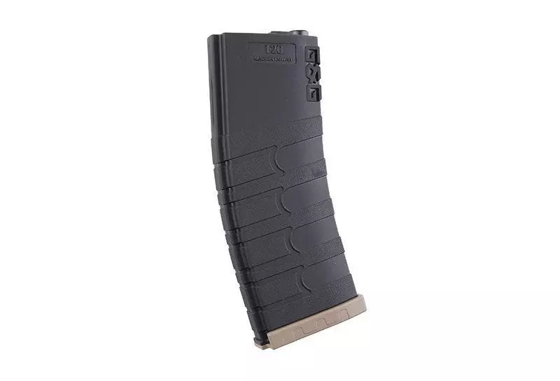 120rd Mid-cap magazine for M4/M16 (5 pcs pack) - black/tan