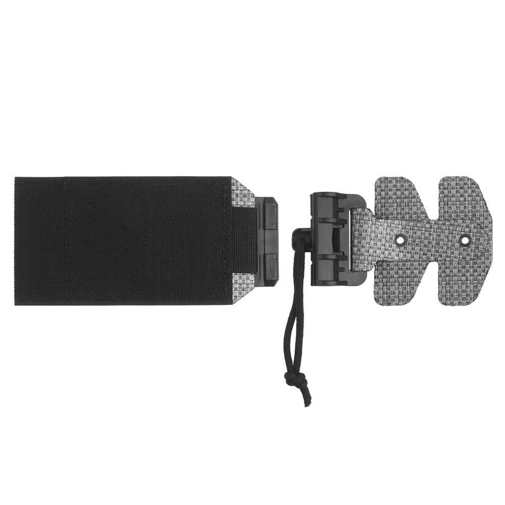 Wosport QD adapter set for V5 Plate Carrier Black