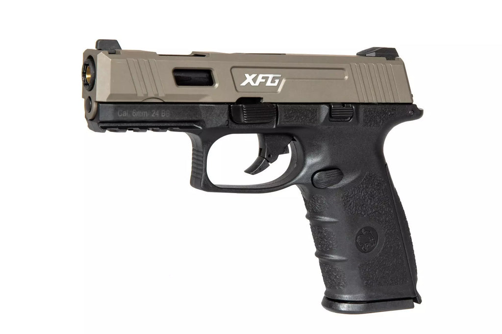 BLE-XFG Pistol Replica - black / tan