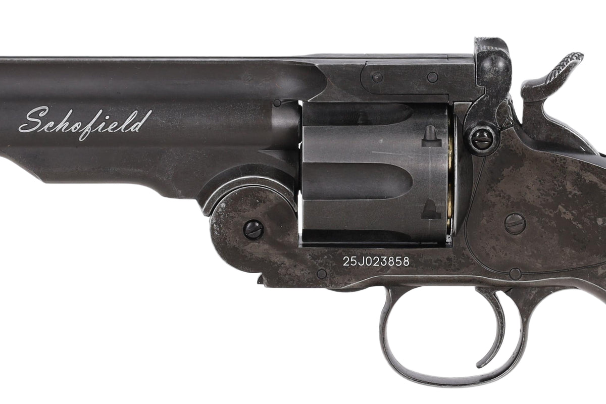 airsoft Schofield 6" CO2 revolver – Grey