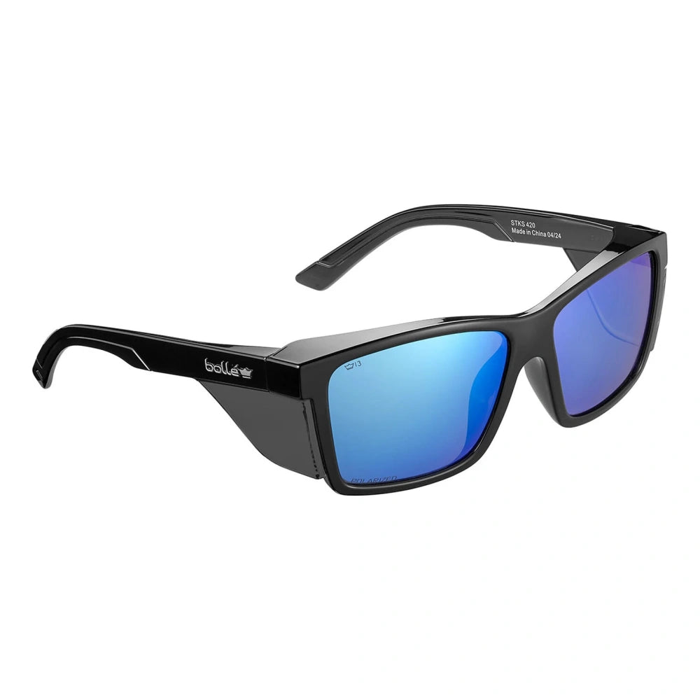 Bolle - Safety Glasses STKS 420 - Polarized Lenses - Black - Polycarbonate - STK42N51E