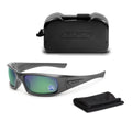 ESS - Ballistic Sunglasses 5B Polarized - Matte Carbon - Mirrored Green - EE9006-24