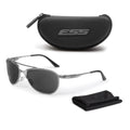 ESS - Ballistic Sunglasses InVINCEible Aviator - Gunmetal - Smoke Gray - EE4062-04