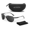 ESS - Ballistic Sunglasses InVINCEible Aviator - Black - Smoke Gray - EE4062-01