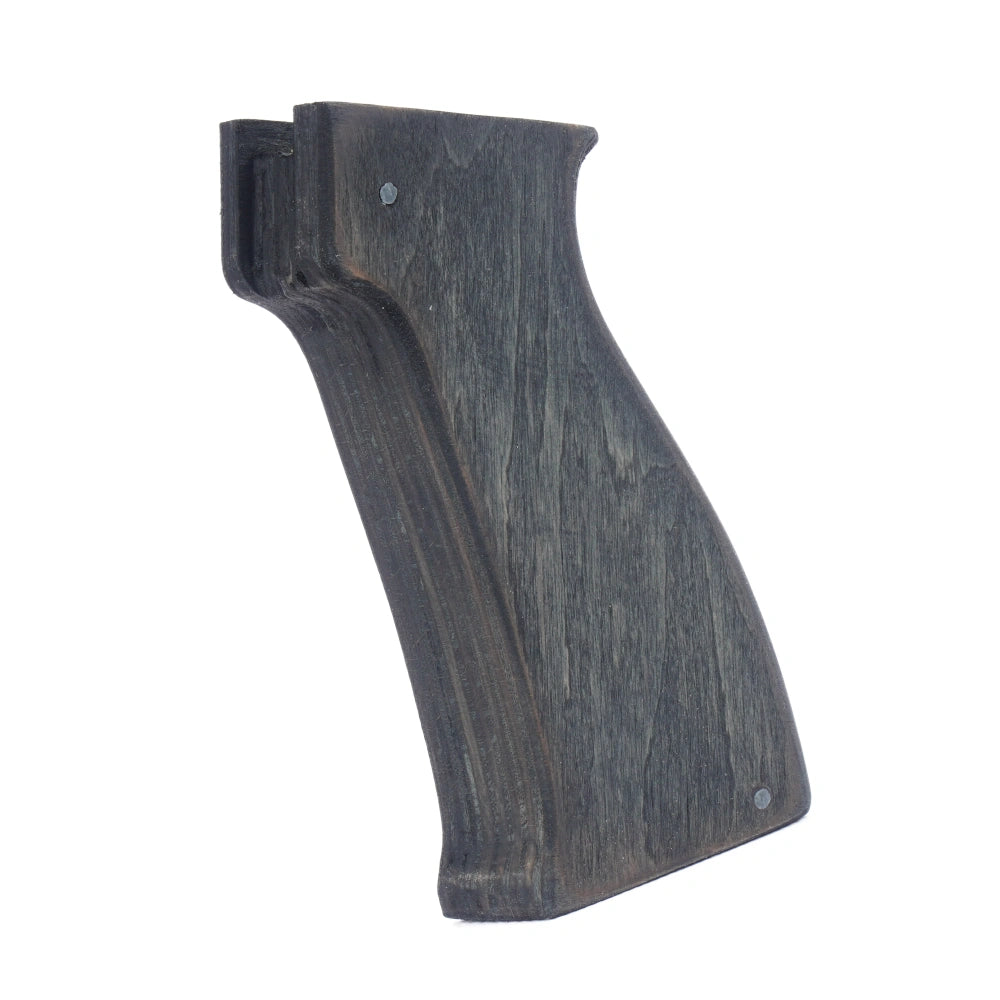 FTCS - Pistol Grip for AK Rifles - Wood - Rounded - Smoked Gray - Nr. 21 SG