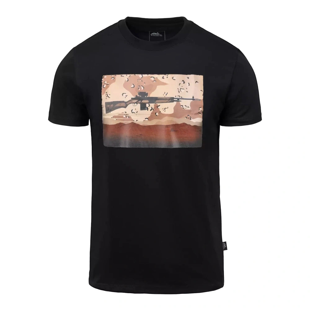 Helikon - T-Shirt M14 - Cotton - Black - TS-MCZ-CO-01