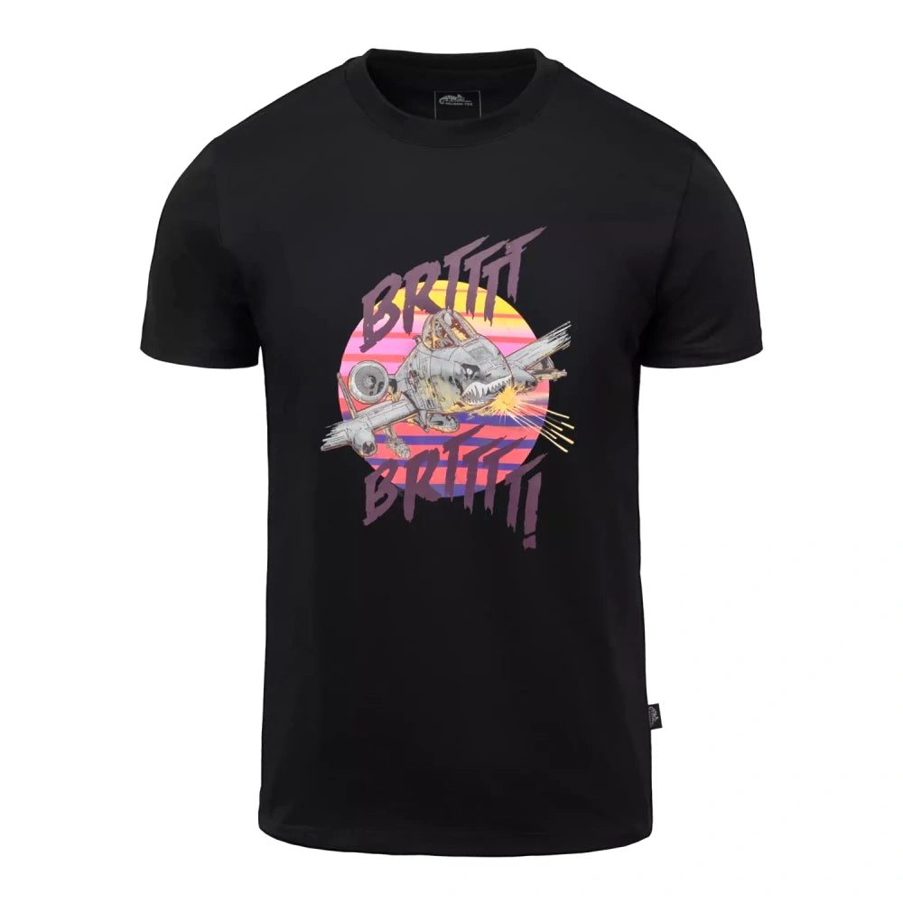 Helikon - T-Shirt A10 Warthog - Cotton - Black - TS-ADZ-CO-01