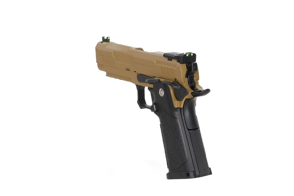 Arcturus Hi-Capa Vanguard 4.3" Gun GBB - Half-Tan
