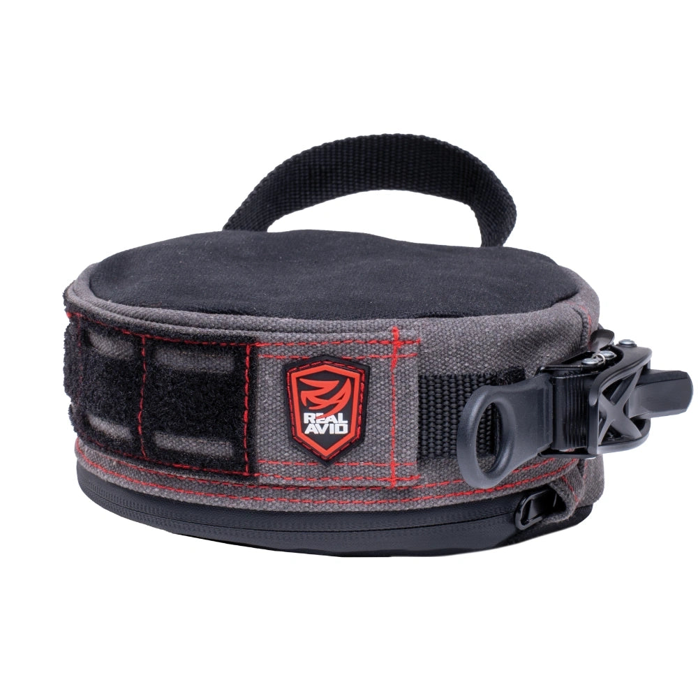 Real Avid - Shooting Bag Ratchet Rest - Small - Black/Gray - AVRSBS