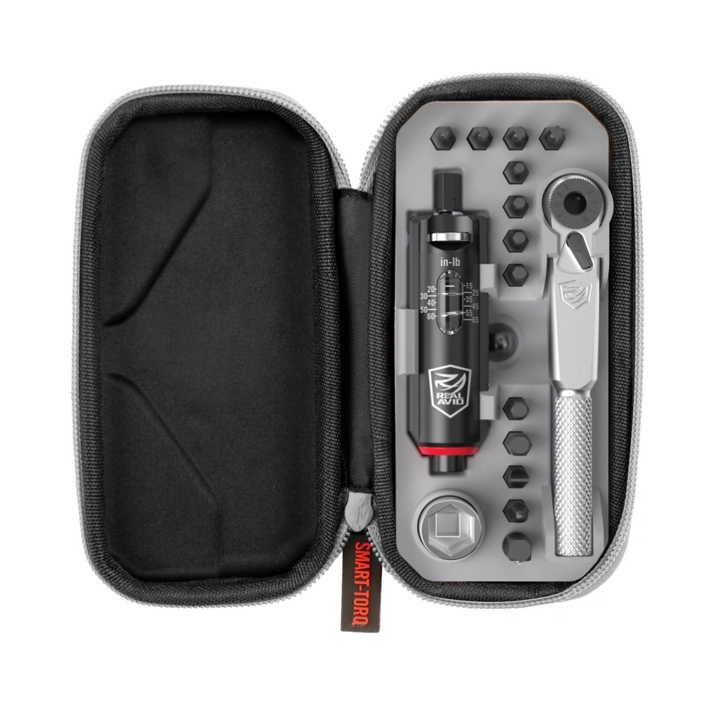 Real Avid - Gunsmithing Tools Smart-Torq Adjustable Limiter & X3 Driver Kit - 12 bits - AVSTALX3KIT