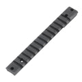 Vekt Defense - Picatinny Rail for Remington 700 Long Action - #45 Steel - Black - SCRA-63