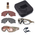 Oakley - Operator Kit - M Frame ALPHA Ballistic Sunglasses - HALO Goggles - 4 Lenses - OO9296-2844