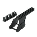 UTG - Optic Mount Rail Picatinny for the Remington 870 & 870 DM Mag-Fed with a Magazine Pouch - MT-RM870