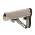 UTG Pro - Stock Mil-Spec AR15 Ops Ready S1 - QD Mount - Polymer - FDE - RBUS1DMS