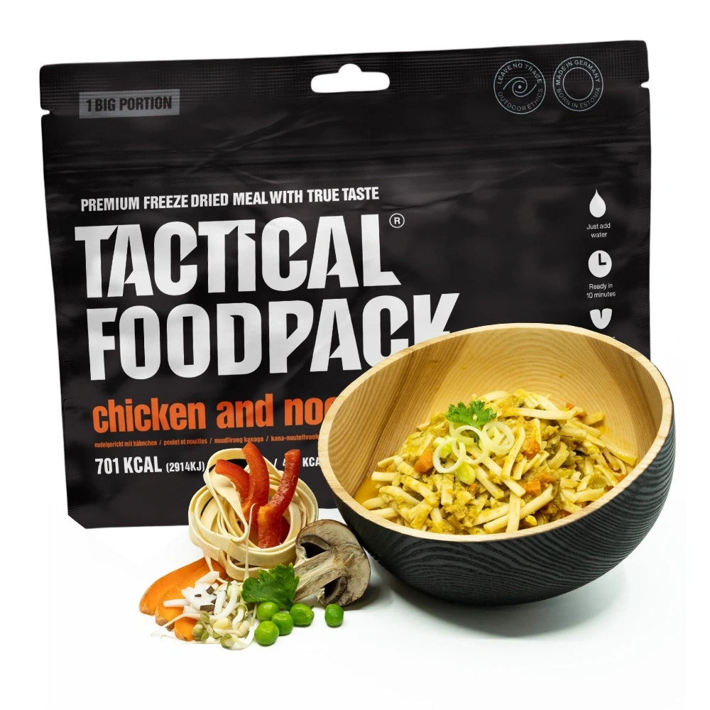 Tactical Foodpack - Freeze-Dried Meal BIG Chicken and Noodles - 560 g - MB003